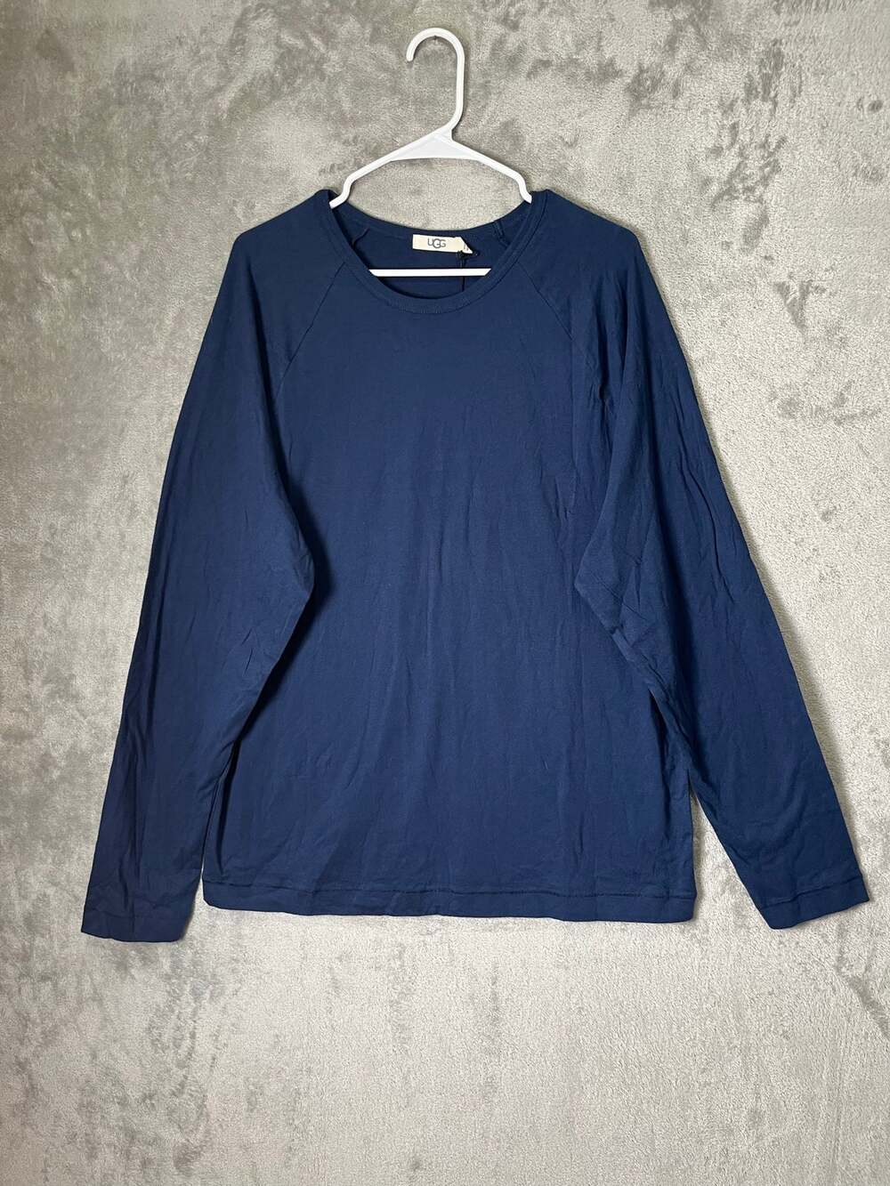 UGG Steiner Long Sleeve Crewneck Sleepwear Lounge Pajama Shirt Men Large New